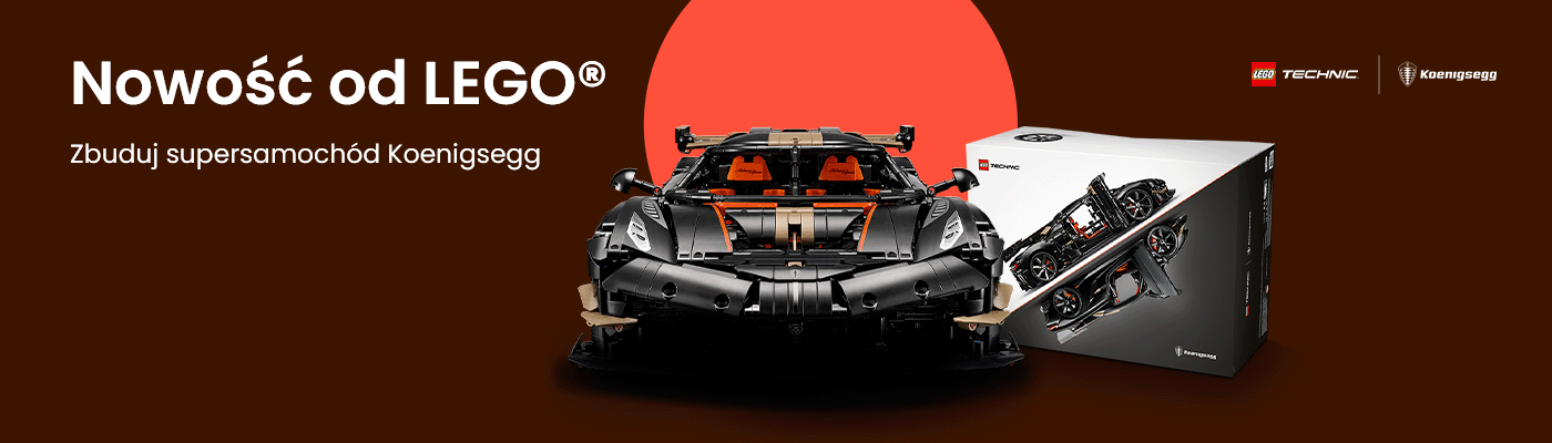 LEGO - Zbuduj Koenigsegg